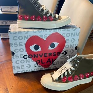 Woman size 8 converse Play Comme Dez Garçons